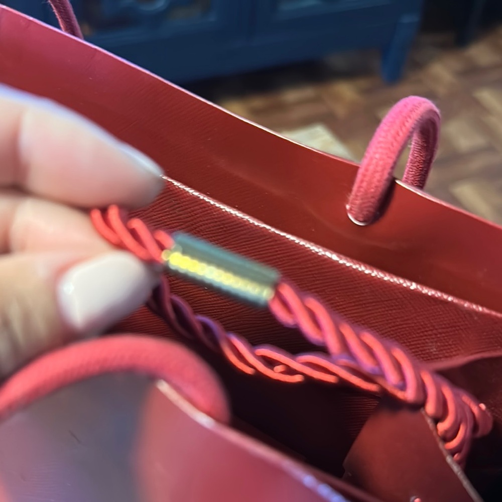Cartier Red Luxury Shopping Bag - Picture 9 of 9